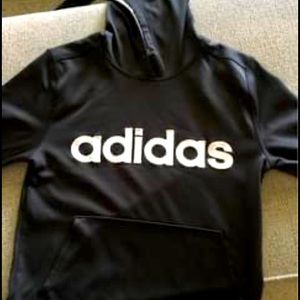 Adidas pullover hoodie boys 8/10